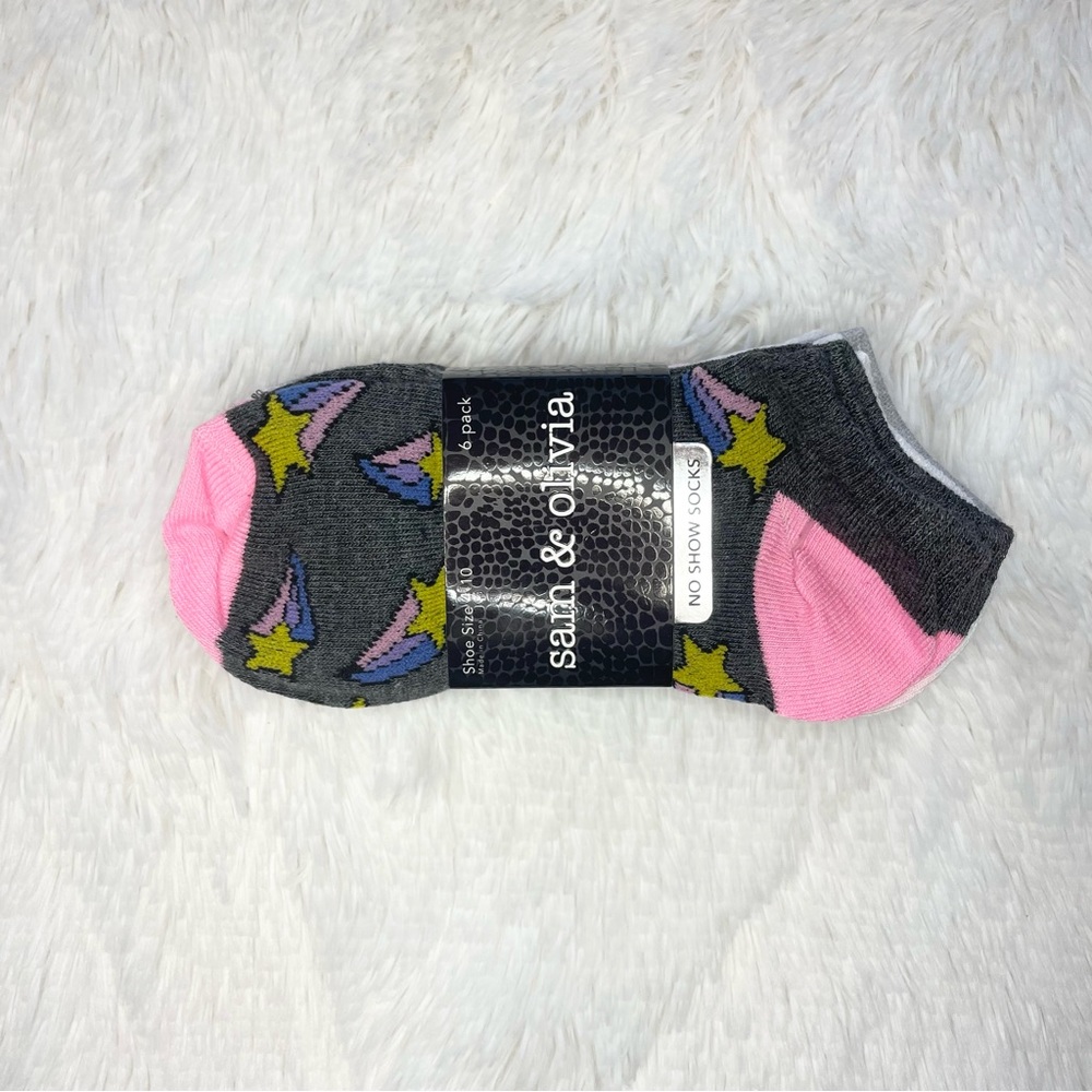 colorful 6 pairs socks